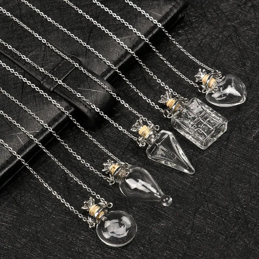 Collier en Forme de Goutte d'Eau Ouvrable, Flcopropriété de sexuellement en Forme de Cœur, Pendentif en Acier, Bijou Diffuseur d'Huile, Nouvelle Collection