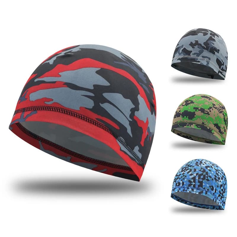 Bonnet de cyclisme en plein air pour hommes, casquette de cyclisme, doublure de vélo, séchage rapide, chapeau intérieur, bloc de soleil, pêche d'été, casquette de sport respirante pour femmes