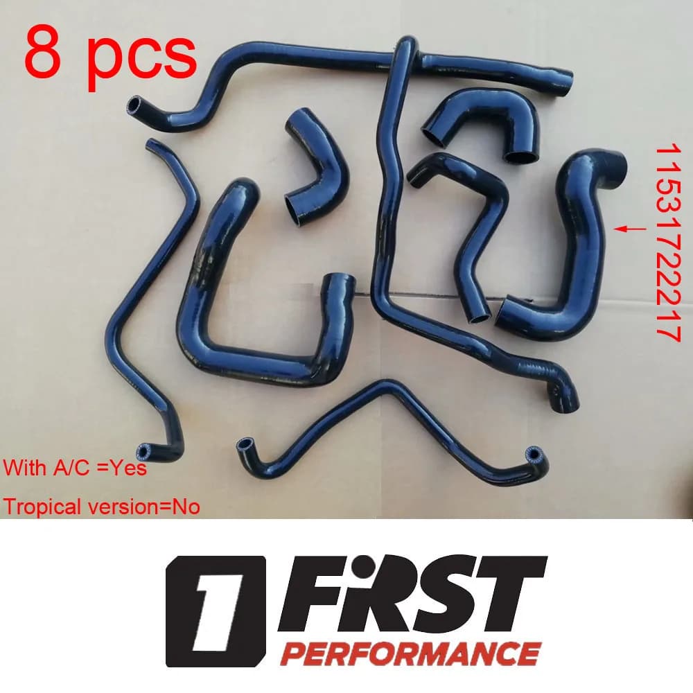 Tuyau de refroidissement de radiateur, pour BMW E30 M20 320i 325i 325ix 325e 11531722218 11531718980 11531287651 11531718982 11531722743