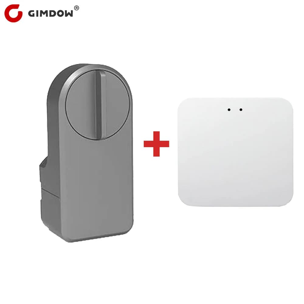 Serrure intelligente avec mot de passe GIMDOW, application Tuya, Installation d'autocollants intelligents pour hôtel et appartement, serrure électronique compatible Bluetooth