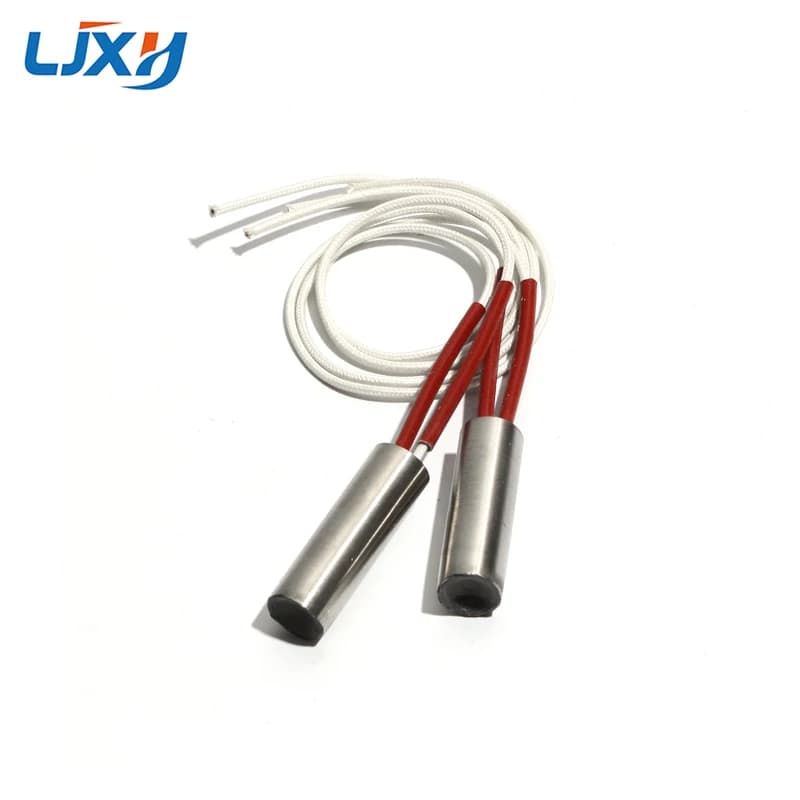 LJXH – éléments chauffants à cartouche, 2 pièces de 6mm 30 ~ 70mm 110V/220V/380V, Tube cylindrique 304SUS 60W/80W/100W/110W/130W