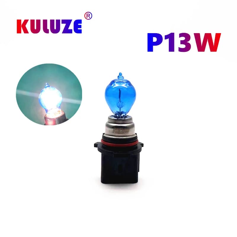 2X Ampoule halogène P13W PSX26W transparente SP13W SH24W 26W pour phare antibrouillard et feux de jour pour Skoda Yeti 5L 508 Audi A4 Lumière blanche