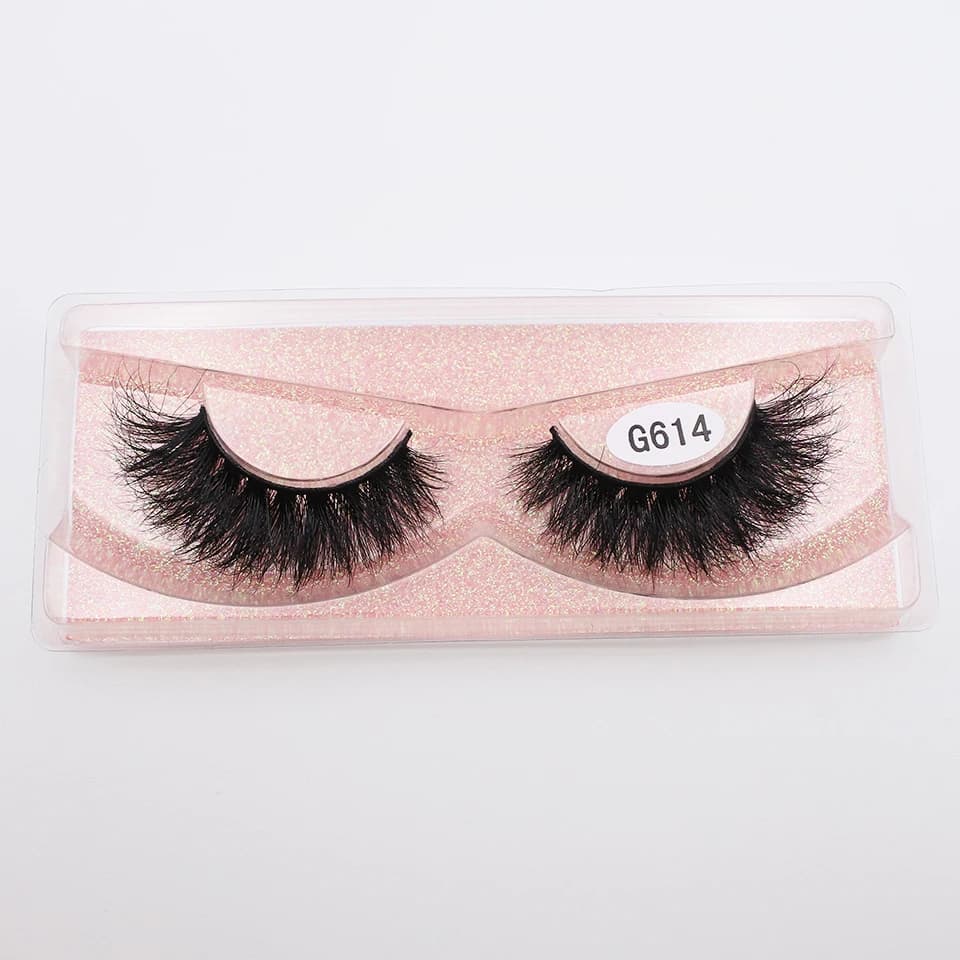 RED SIREN – faux cils naturels en vison, épais et duveteux, maquillage 3D, 10-20mm
