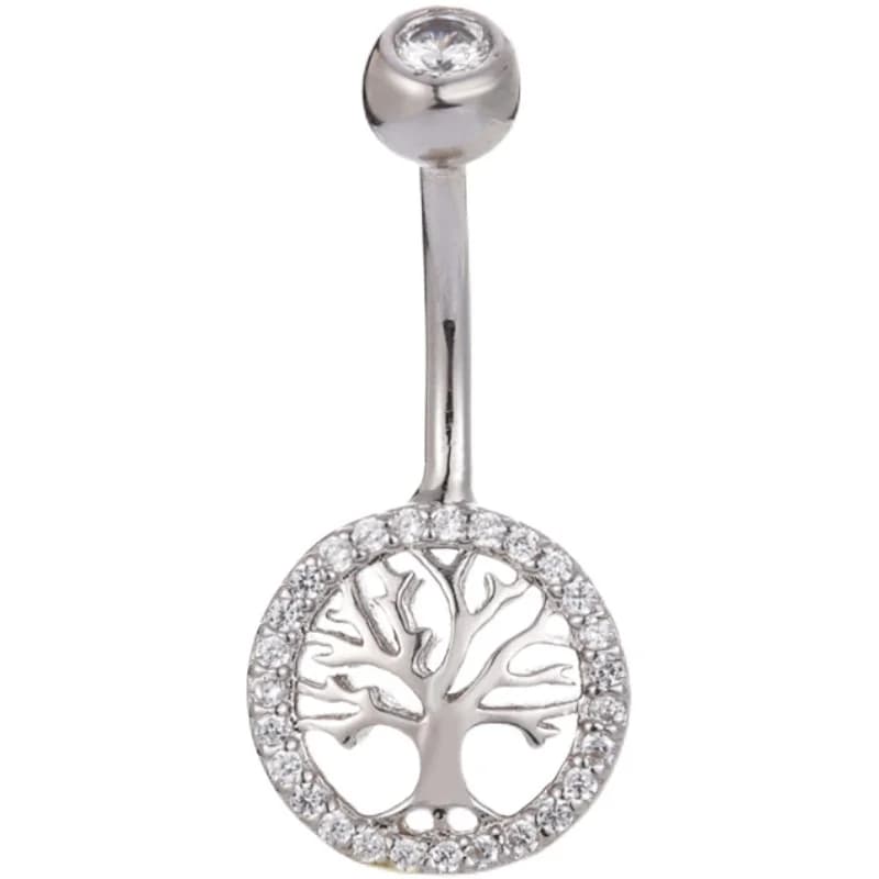 Piercing en argent Sterling 925 avec arbre de Cabala pour femme, bijoux de corps en vrac, Sexy, accessoires fins, cadeau