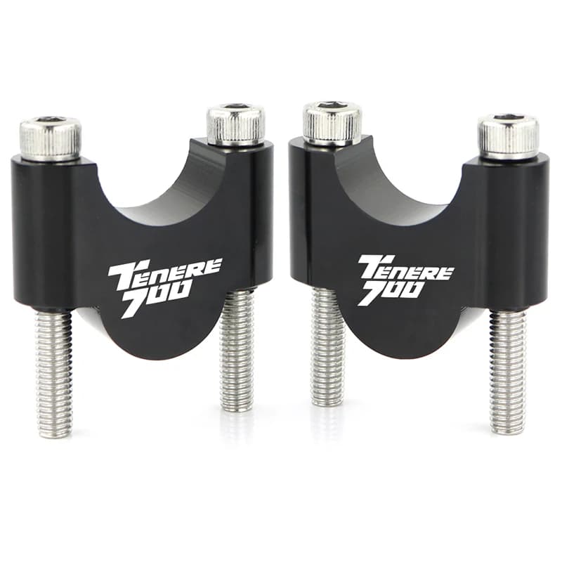 Supports de guidon pour Yamaha Tenere 700, accessoires de moto, en aluminium CNC