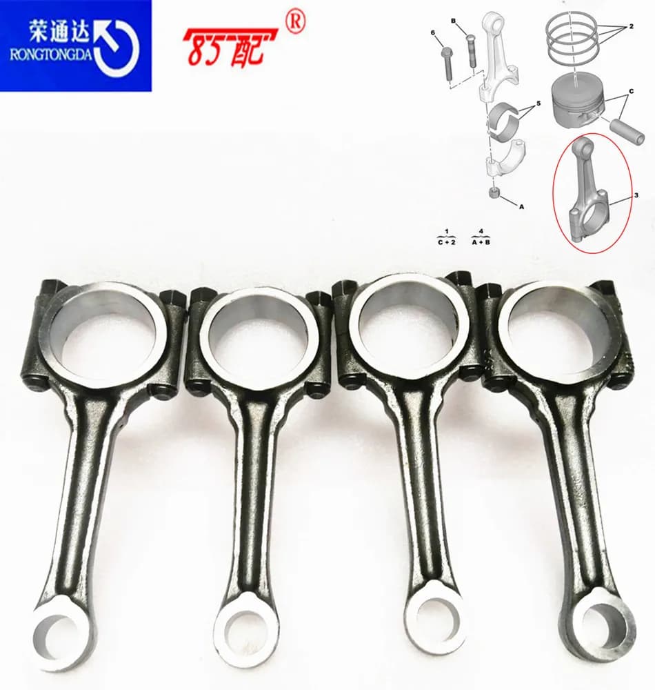 Bielle de Vilebrequin TU5JP4, pour KIT 060375/206, pour Cristaux en C2, 207