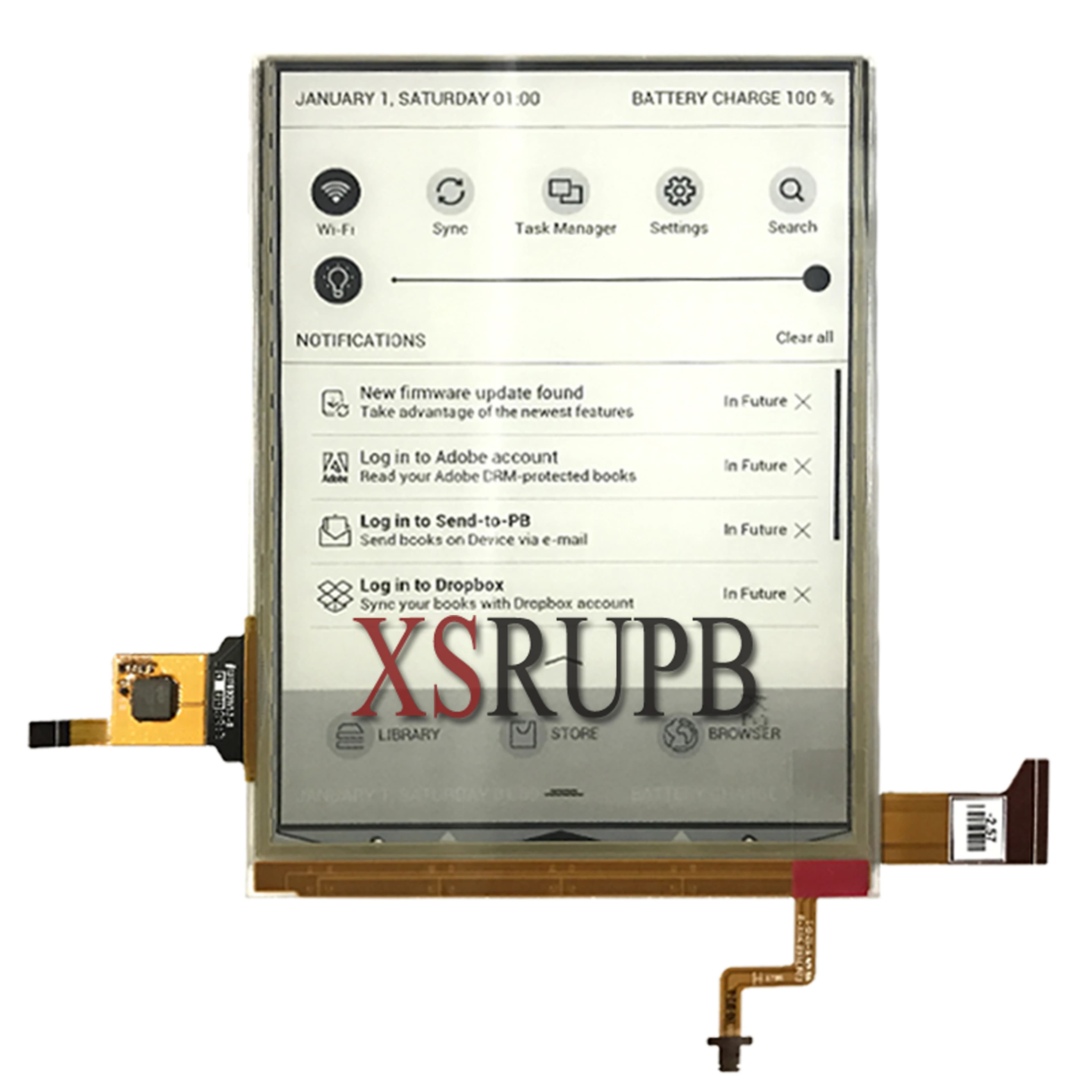 Nouvel écran tactile ED060XH7 de 6 pouces avec rétro-éclairage lcd pour PocketBook Lux 3 626 Plus 626 lecteur eBook écran LCD