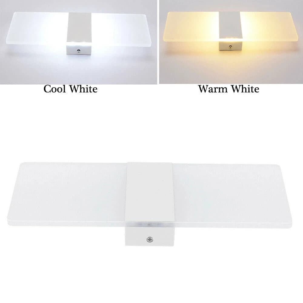 LED acrylique applique murale AC85-265V RectangleWall applique salon chambre fond mur couloir applique