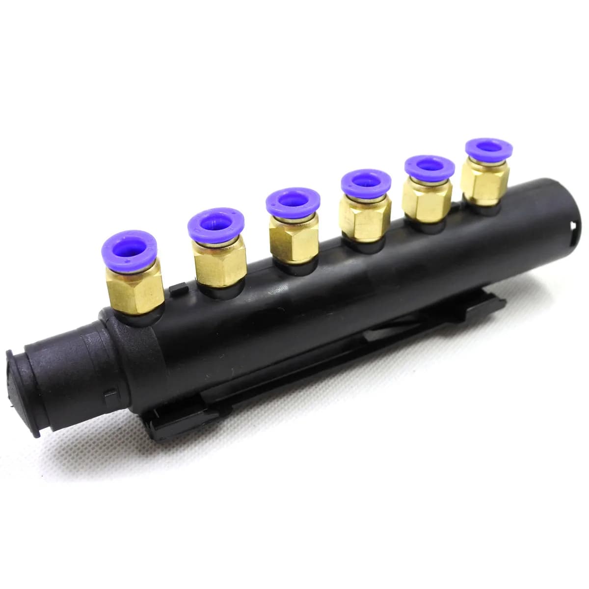 Collecteur d'air à six trous avec connecteur rapide 8MM, accessoires pour baignoire spa, connexion sûre et rapide