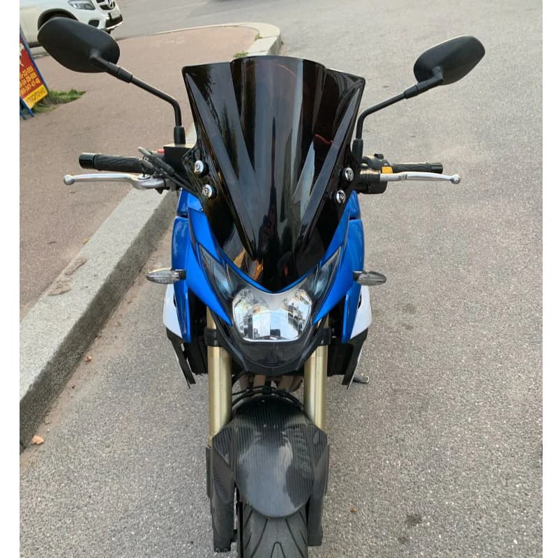 Pare-brise pour Suzuki SV650 SV 650 Gixxer 250 Gladius 650 SFV650 400 SFV400, support de pare-brise, support de guidon 7/8 "ou 1"