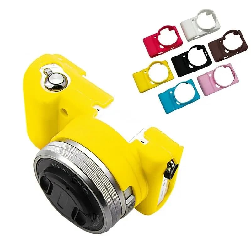 Étui pour appareil photo en caoutchouc de Silicone souple, housse de protection pour Sony Alpha A5100 A5000 A6000 A6100 A6300 A6400, nouveau