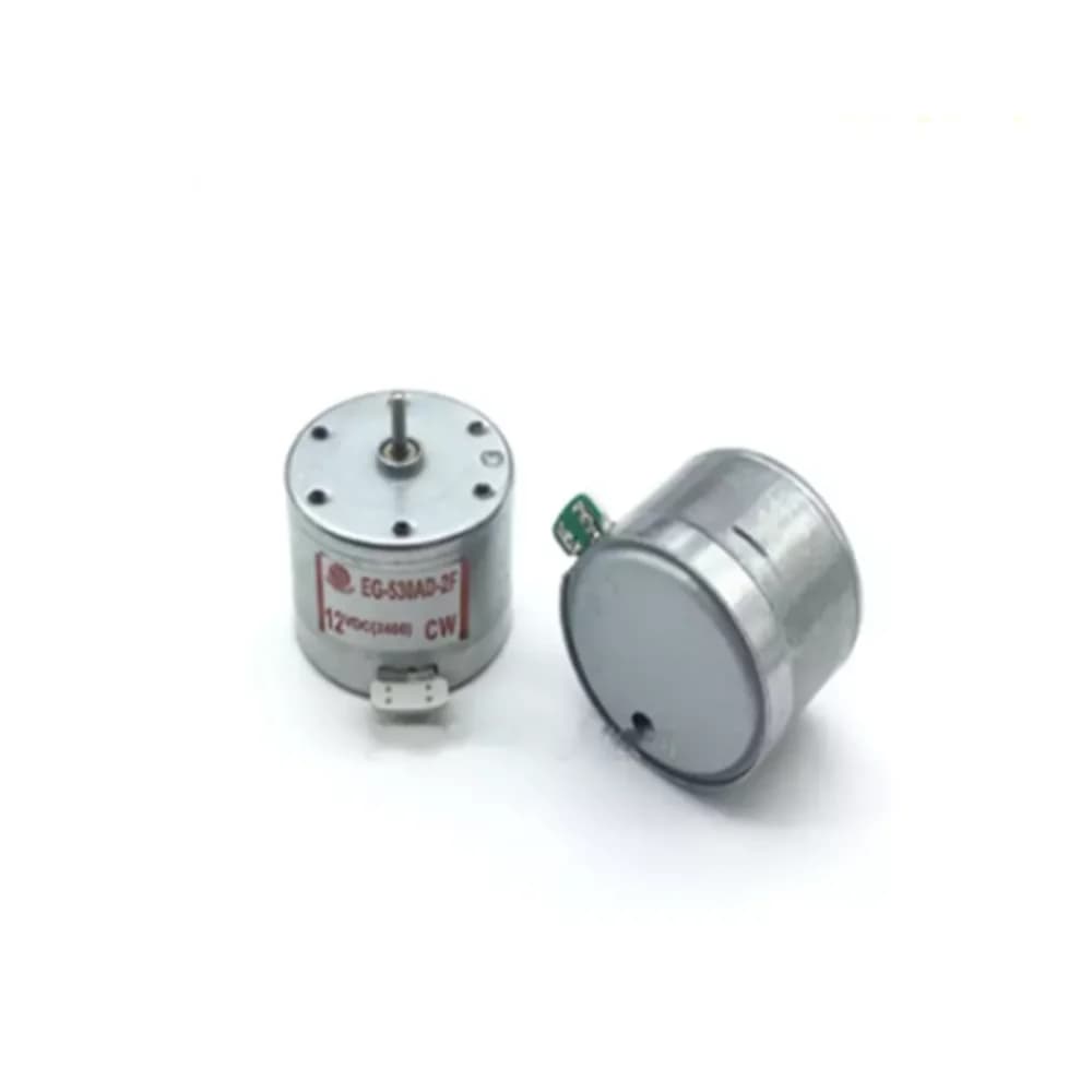 Moteur d'enregistreur EG-530AD-2F/2B/6B/6F/9B/9F CCW CW 2400RPM 6V 9V 12V, mini-moteur électrique CC à couple élevé de forme cylindrique