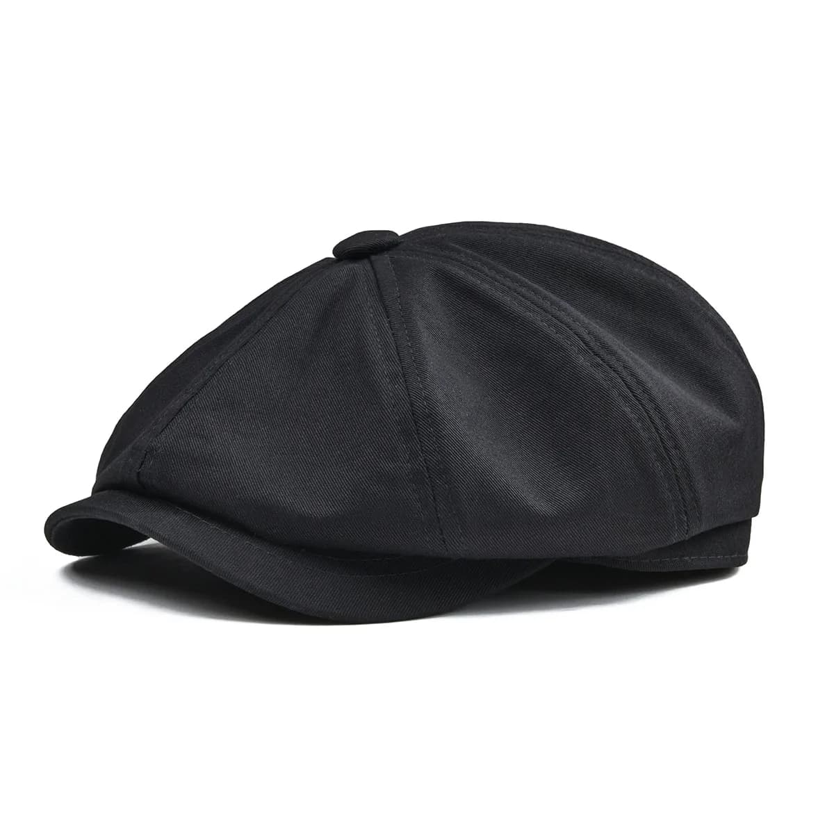 Botvela casquette gavroche hommes sergé coton chapeau boulanger garçon casquettes rétro grand casque grands chapeaux Cabbie pomme béret