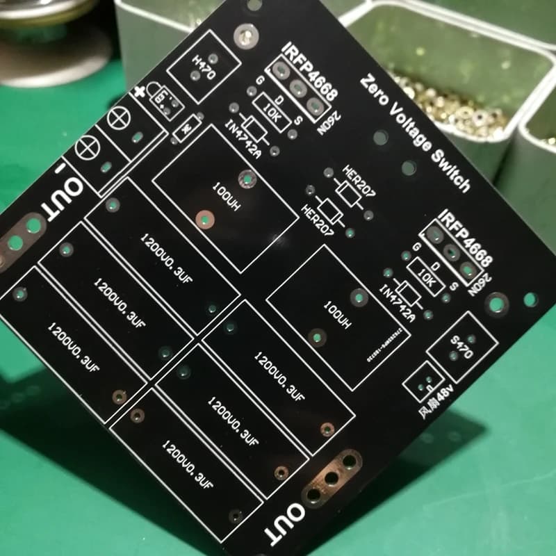 ZVS – machine de chauffage à induction haute fréquence 1000W, kit bricolage autonome, 2 tubes PCB, carte vide