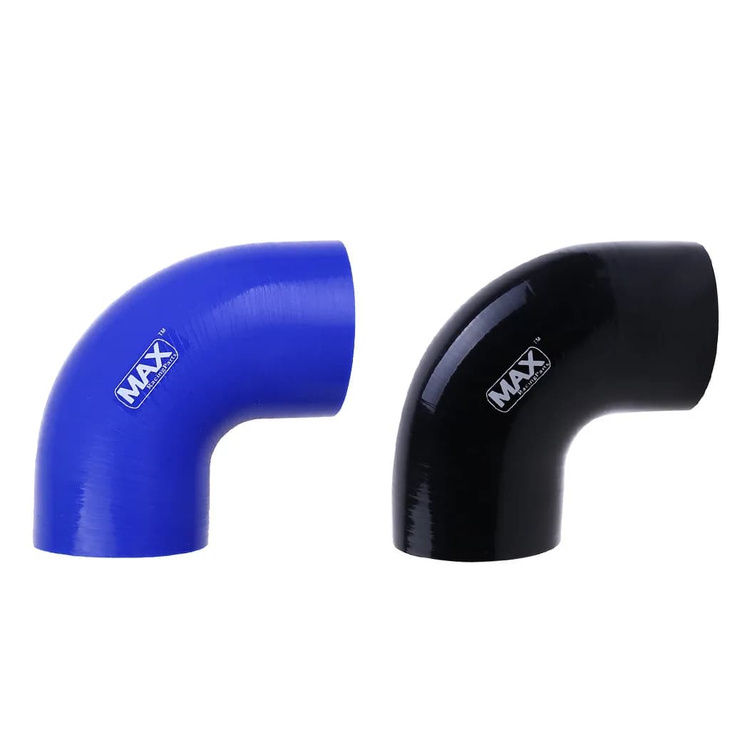 Tuyau en Silicone coude à 90 degrés 50mm 63mm 70mm 76mm 89mm 102mm noir bleu Intercooler tuyau d'admission coude réduire tuyau