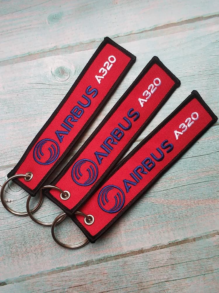 ATA FAVIPA-Porte-clés AIRBUS A320, bibelot de mode, cadeau d'équipage de vol, clé d'avion d'aviation, porte-clés Sleutelhanger JOPlane, 3 pièces