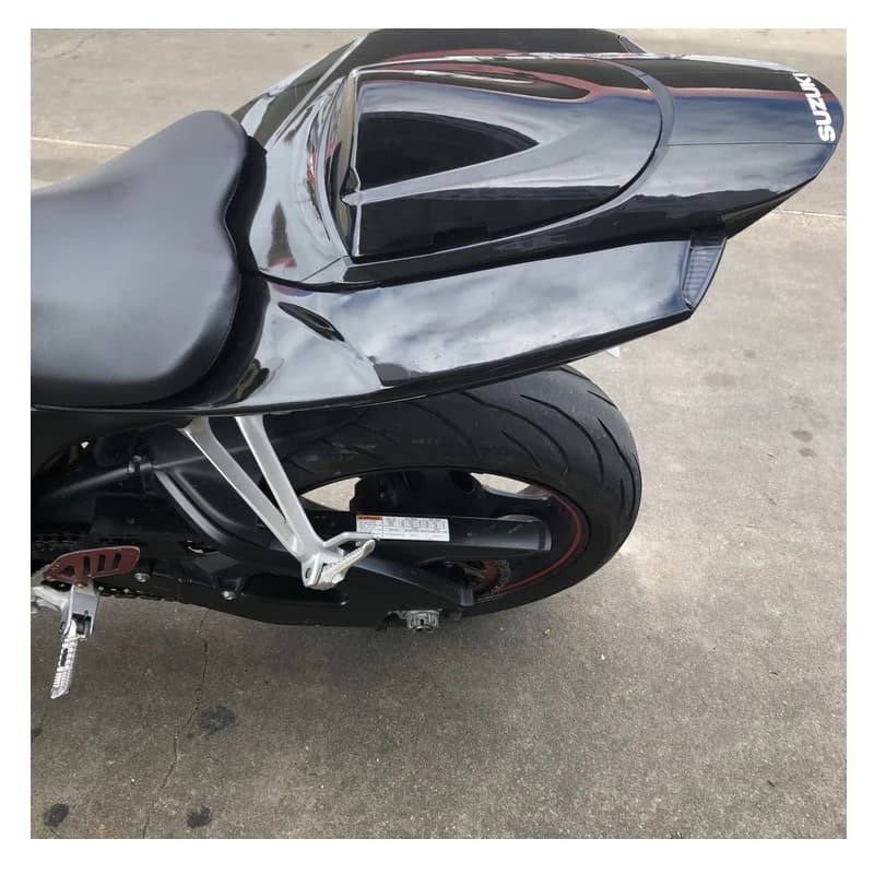 Moto Arrière Carénage Siège Capot Couverture Pour 2006 2007 Suzuki GSX-R600 GSXRfemelle GSX-R750 GSXR750 GSPoly GSX-R 750 600 K6 K7 Noir