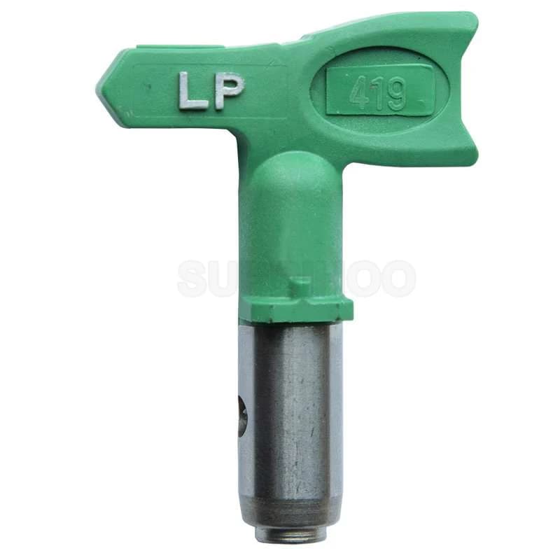 Embouts sans air série 1 – 6, buse LP basse pression avec protection de buse 7/8 pour pulvérisateur de peinture sans air