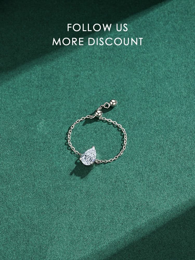 Modian couleur or à la mode 925 en argent Sterling goutte d'eau clair CZ femme charme bagues pour les femmes bijoux de fiançailles de mariage