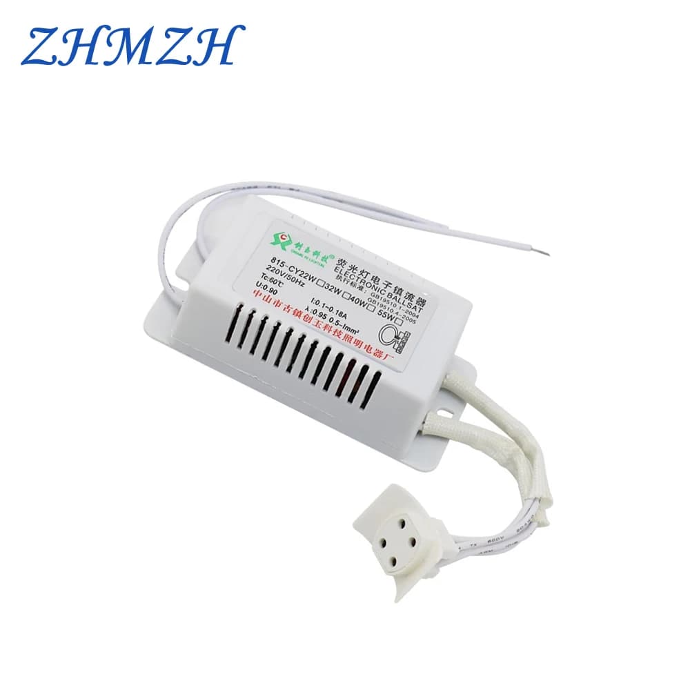 ZHMZH T5 lampe fluorescente à Tube annulaire G10Q Ballast électronique 22w 32w 40w plafonniers à Tube circulaire Ballasts électroniques 220V