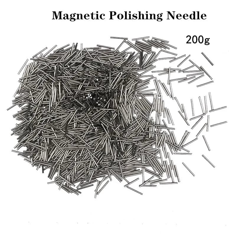 Aiguille de polissage magnétique 200g, broche de polissage en acier inoxydable, outil de gravure de nettoyage de fabrication de bijoux, outils de polissage de bijoux