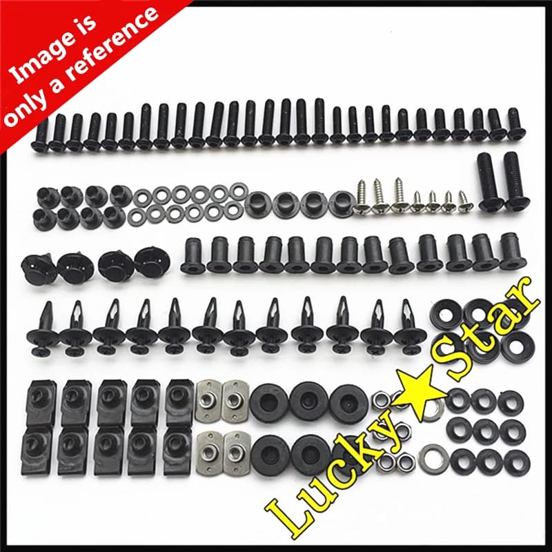 Corps complet Carénage Boulon Vis Fixation Kit Pour HONDA CBR600RR CBR 600 600RR CBR600 F5 2007 2008 2009 2010 07 08 09 10 BLA