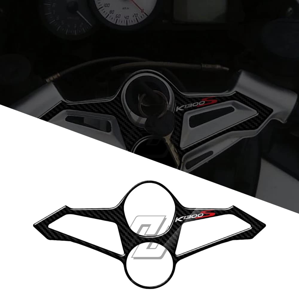 Coque de Protection Triple YOtcover Supérieur 3D Aspect Carbone, pour BMW K1300S 2009-2016