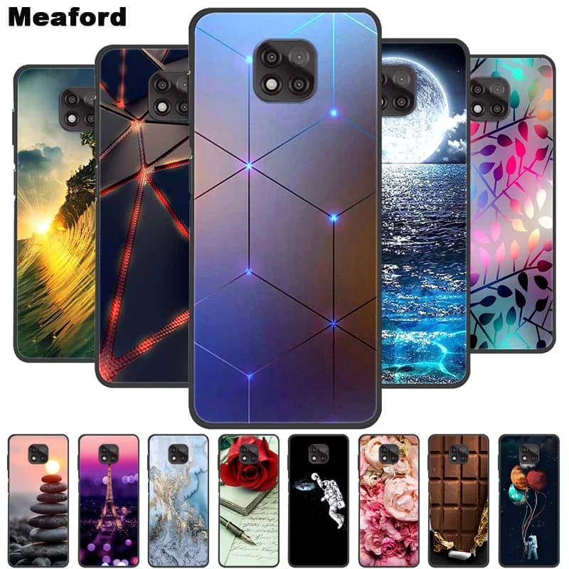 Pour Motorola Moto G Power 2021 étui antichoc en silicone souple couverture arrière pour Moto G Power 2022 coque de téléphone GPower dessin animé mignon