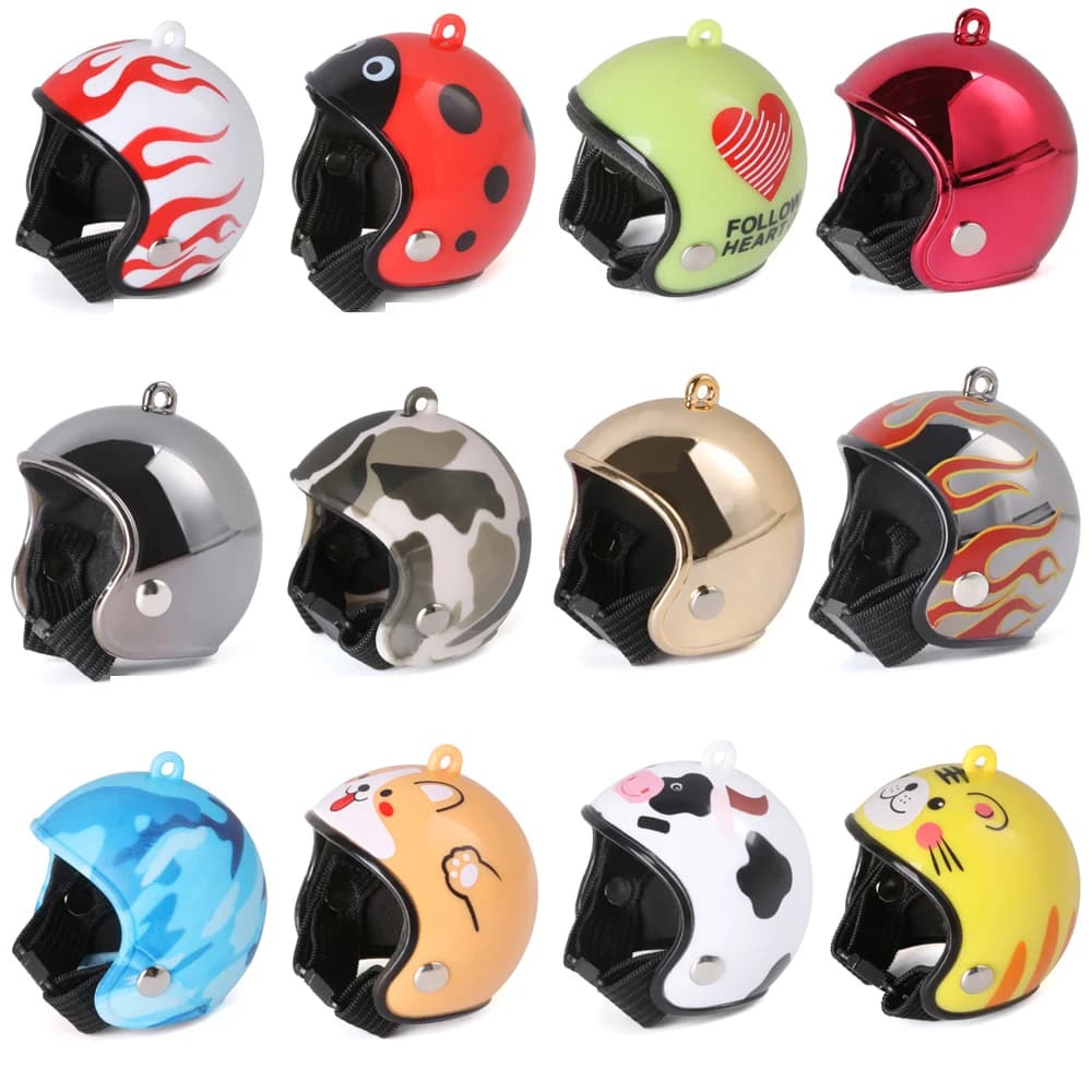 Casque de maison de courses miniatures, mini jouet mignon, accessoires de maison de beurre, protection contre le soleil et la pluie, chapeaux jetables