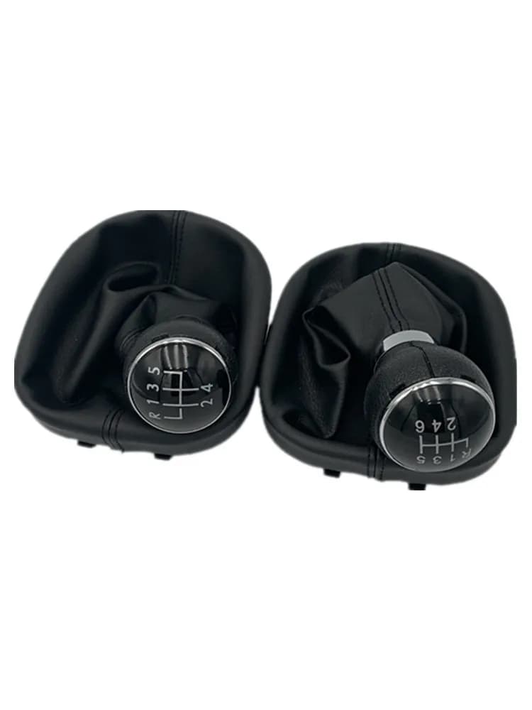 Pommeau de levier de vitesse noir pour Volkswagen, couvercle de levier de vitesse pour VW Caddy 2 II MK2 Touran, stylo GaClaBoot, 2004-2009 CW02009