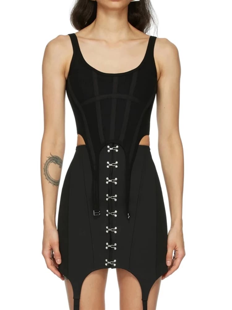Corset tube d'été pour femmes et filles, fibre de lit en blanc, noir, gris, bleu, haut court de base solide, haut précieux, camisoles dégradées, Y2k
