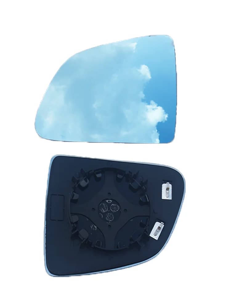 1 paire de rétroviseurs latéraux 800R avec lentille en verre bleu pour Tesla Model Y 2019 2020 2021, vue grand angle, anti-éblouissement, rétroviseur de porte ModelY