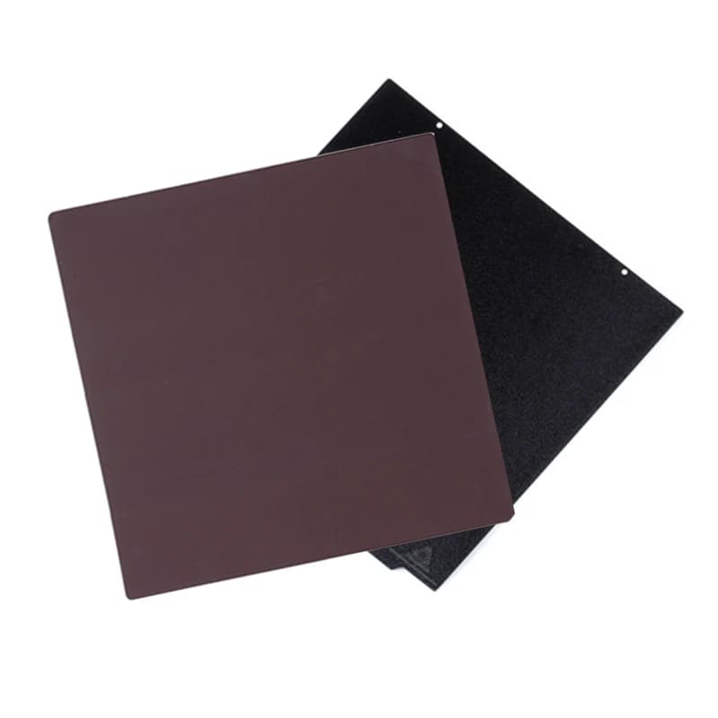 Plan de réparation et de mise à niveau pour le lit chauffant en verre C Trianglelab Artillery Sidewinder X1, plaque en acier à ressort PEI texturée double face 310x310