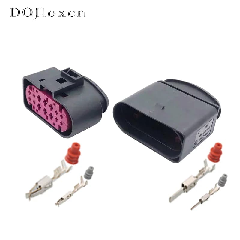 Connecteur de lampe de sauna pour Audi VW Golf MK6 Skoda, boîtier de douille automobile SG, 1, 5, 10, 20 ensembles, 14 broches, 1J0973837, 1J097ino 37