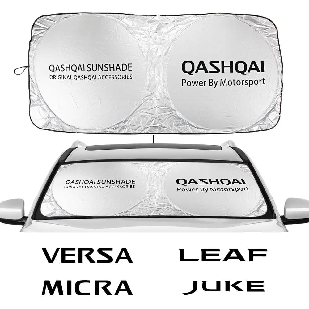 Pare-soleil de voiture pour Nissan Micra Qashqai, Juke 350Z, ino 0Z, Armada Versa, Elgrand Livina, NV200, Atofinder Serena