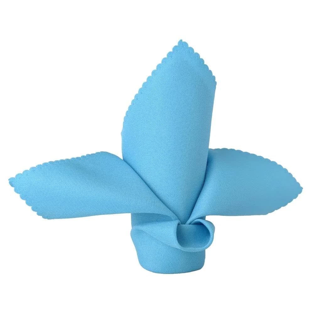 20 serviettes en lin polyester, carrées, 12 x 12 pouces, pour dîner, mariage, fête, maison, hôtel, banquet, décoration