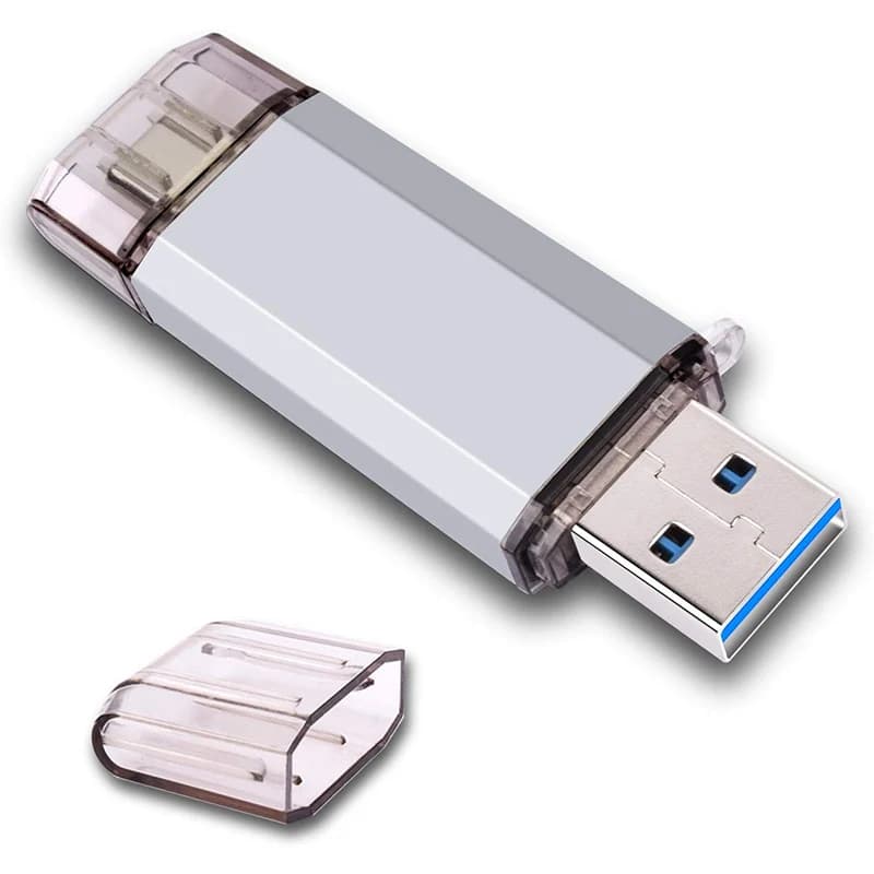 Clé USB OTG 256GB 128GB Type C clé USB 64GB 32GB 16GB clé USB de stockage externe clé USB 3.0 pour Android/PC