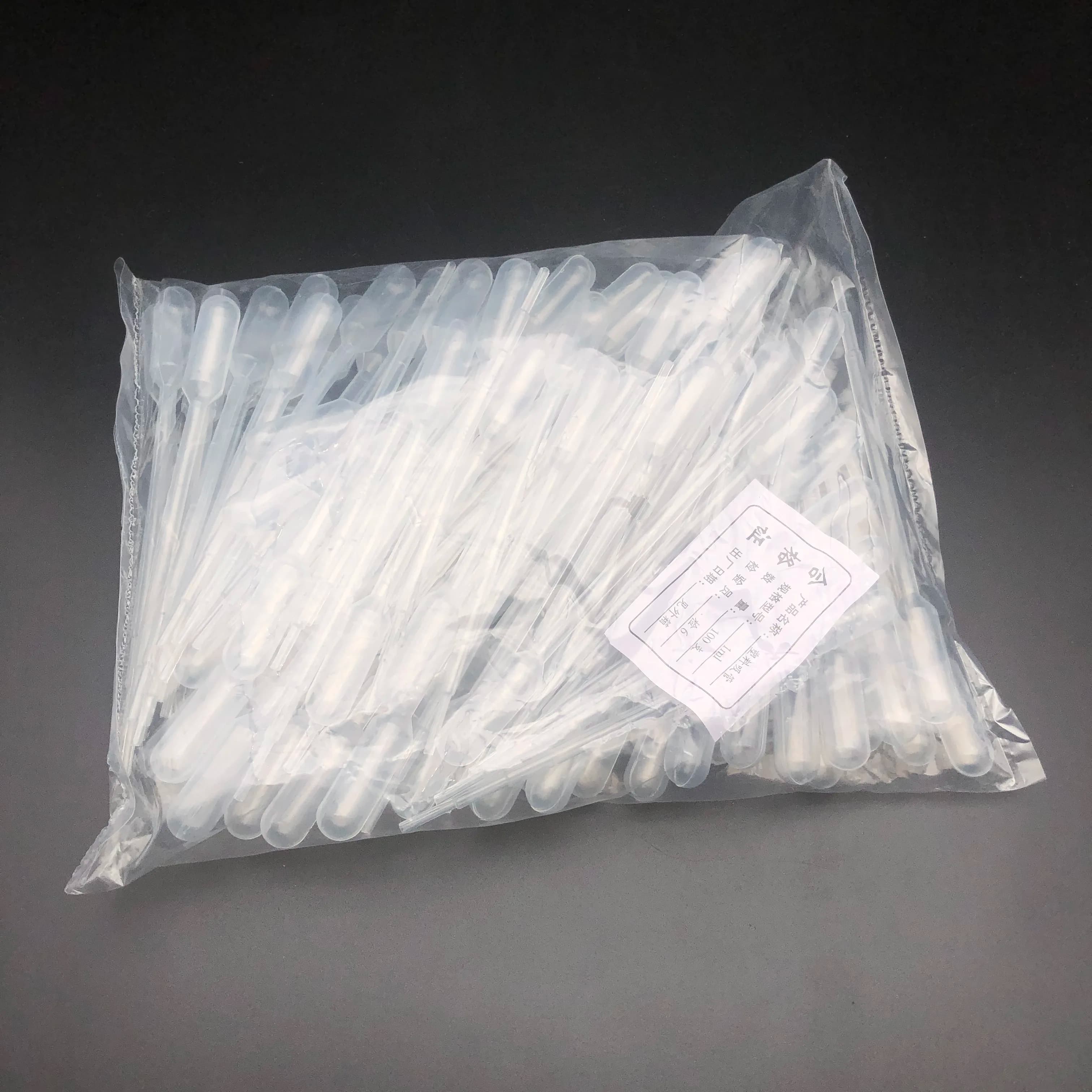 200 pièces de pipettes Pasteur en plastique pour laboratoire, 0,2 ml, 0,5 ml, 1 ml, 2 ml, 3 ml, 3 ml-L, 5 ml, 10 ml, pour expériences scolaires