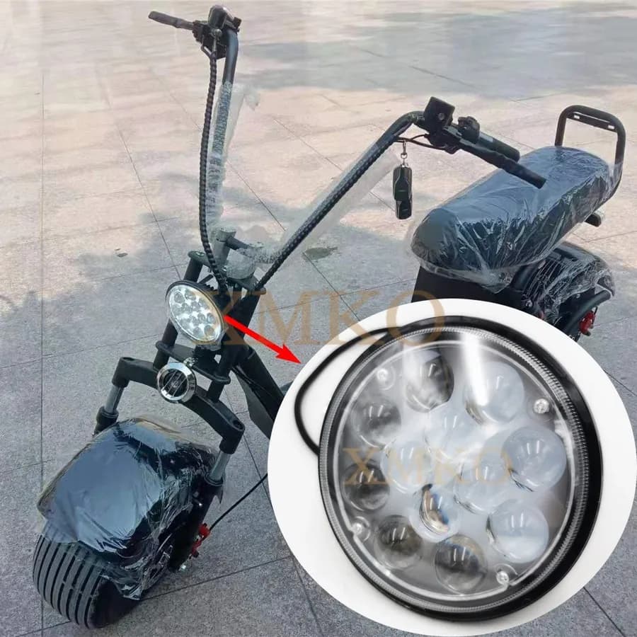 CItycoco phare LED 60V 72V perles lampes lumière LED pour Scooter électrique chinois Halei Citycoco pièces
