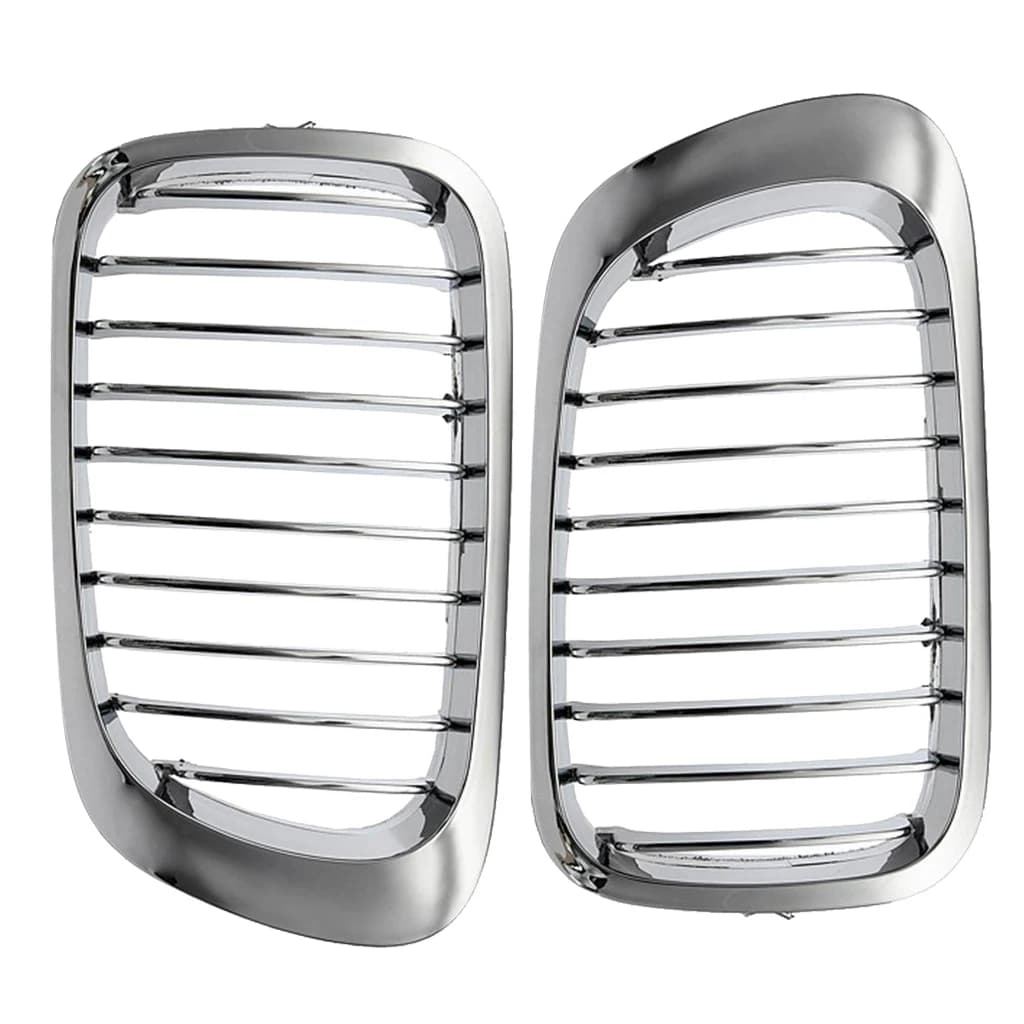 Calandre Avant Chromée pour E46 M3 325Ci Série 3 2DR 99-06, 2 Pièces