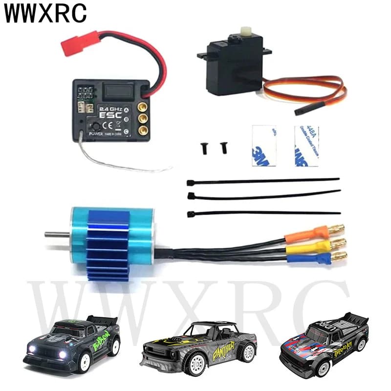 Kit de mise à niveau de puissance sans balais pour voitures de course 4WD, pour SG1603 SG1604/UDI RC1601 UDI/RC1602 Drift RC, pièces de voiture télécommandées