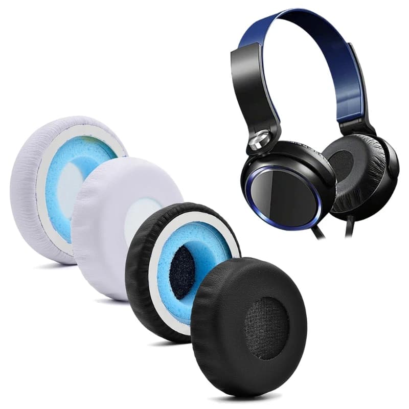 Coussinets d'oreille en mousse à mémoire de forme, doux, adapté à-sony MDR-XB400 XB 400 24BB