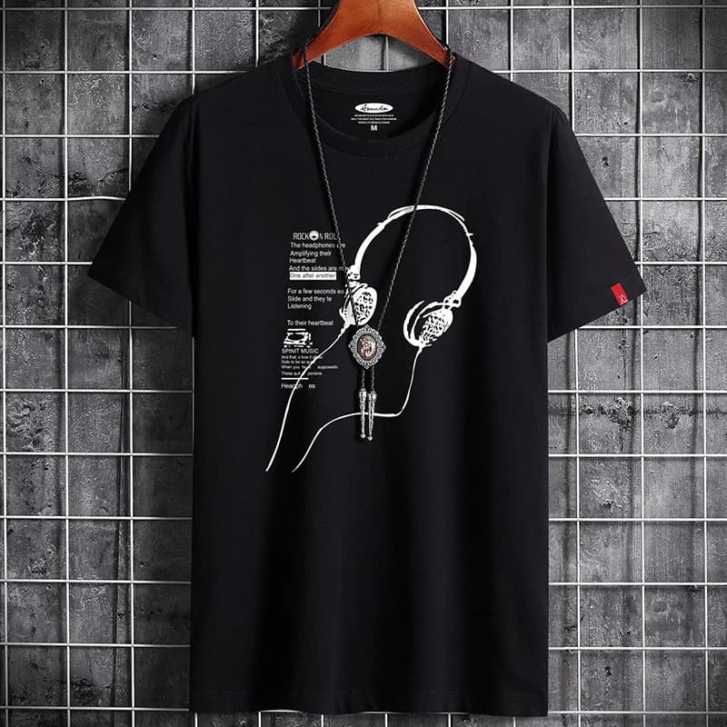 T-shirt pour hommes, vêtements d'été à la mode, style gothique, Vintage, Harajuku, Manga, 2022, S-6XL