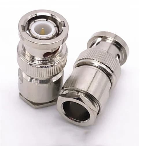 Pince de prise mâle Q9 BNC pour RG5 RG6 LMR300 RG304, connecteur adaptateur Coaxial pour câble RF, 10 pièces