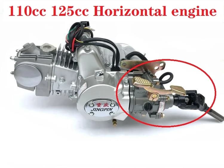 Moteur cg 110cc 125cc 150cc 200cc 250cc zongshen loncin dongben atv quad buggy boîte de vitesses inversée gy6 2wd 4wd, axe de boîte de transfert