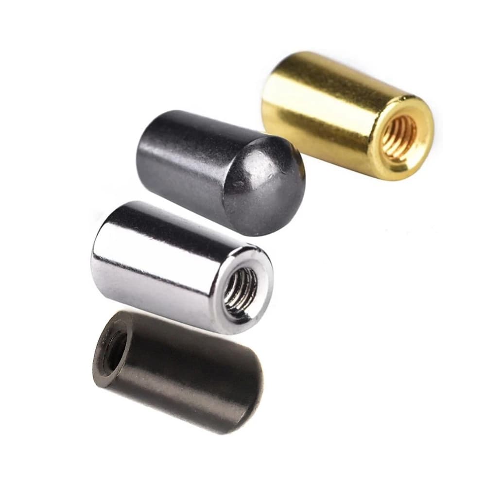 Embout de commutateur de guitare en métal 3.5mm, 3 pièces, capuchon de pointe de bouton de commutateur à bascule à 3 voies en cuivre pour guitare électrique LP EPI