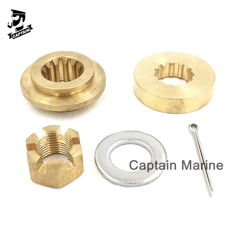 Kit de matériel pour hélice hors-bord Honda, rondelle de poussée, entretoise, écrou, goupille fendue, BF35, BF40, BF45, BF50, BF60, 35-60HP