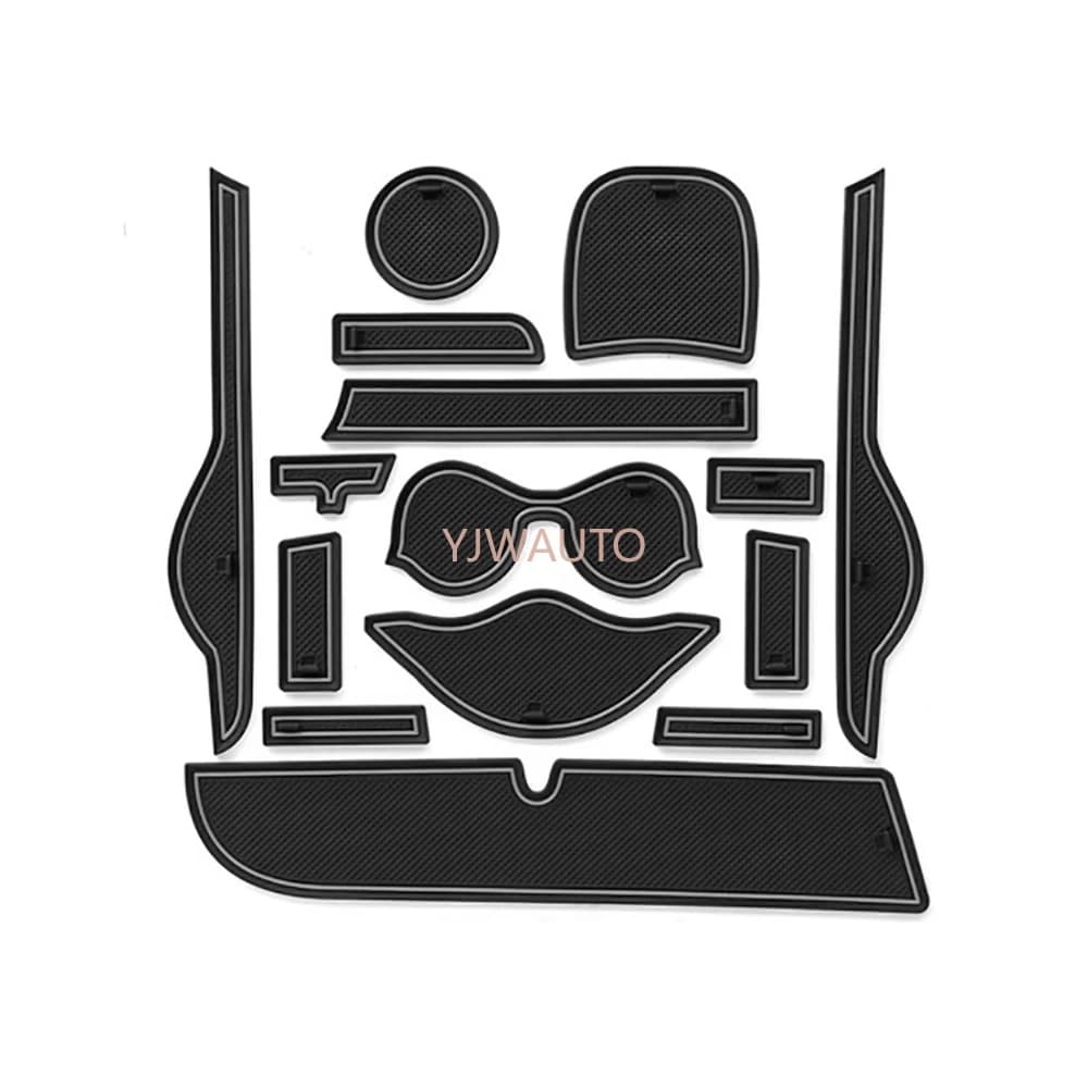 Tapis de fente de porte pour Toyota VITZ, coussin de rainure de porte de voiture, porte-gobelet en caoutchouc, tapis antidérapants, Position