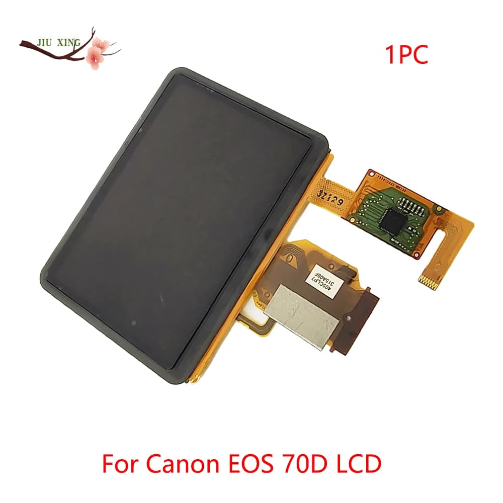 Écran LCD pièce de réparation pour appareil photo Canon EOS 70D, avec rétro-éclairage tactile et verre extérieur, nouveau