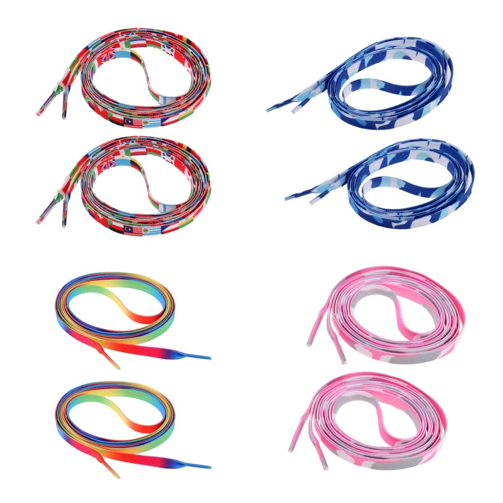 Lovoski-Cordes Luminelace pour patins à roulettes, 180cm, patins à glace, patins de hockey Luminelace, cordes de bottes Luminelace, sports de plein air, 1 paire